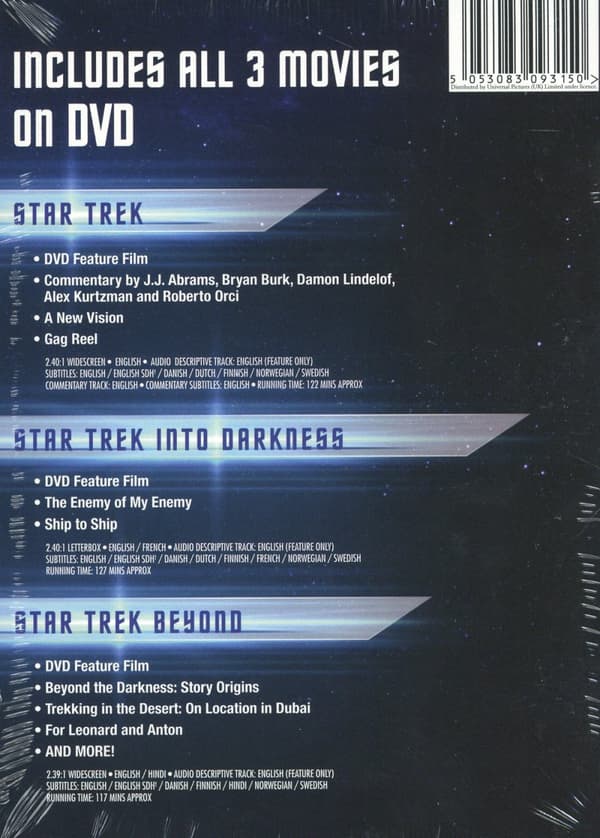 Star Trek / 3-Movie Collection (3 DVD)
