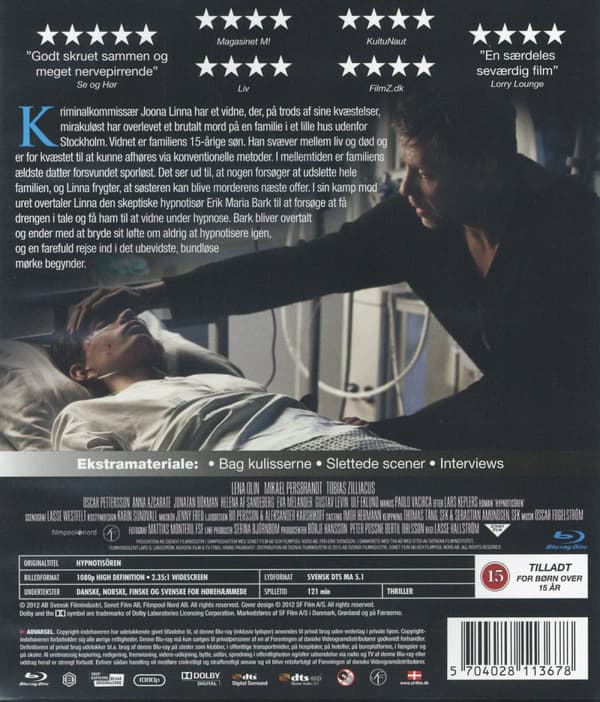 Hypnotisören (Danskt omslag) (Blu-ray)