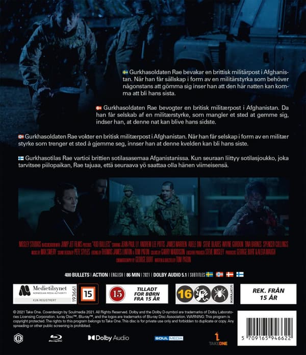 400 bullets (Blu-ray)