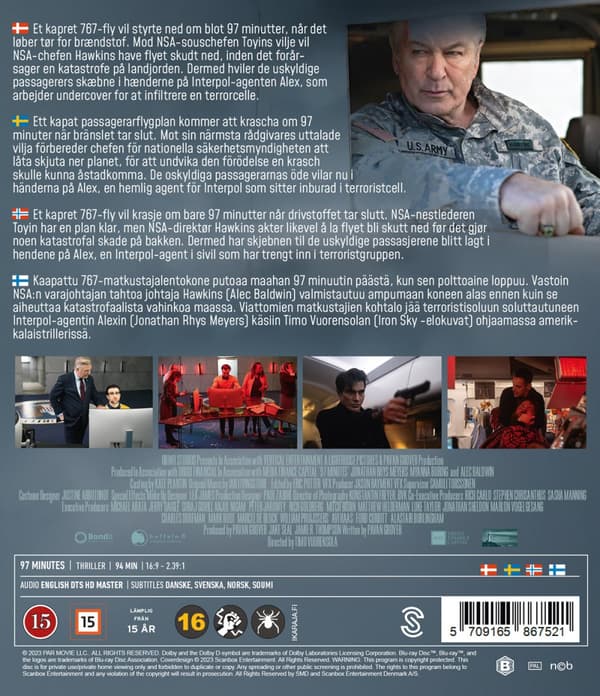 97 minutes (Blu-ray)