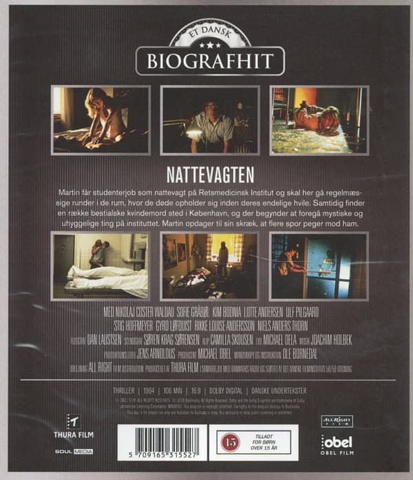 Nattvakten 1 (Ej svensk text) (Blu-ray)