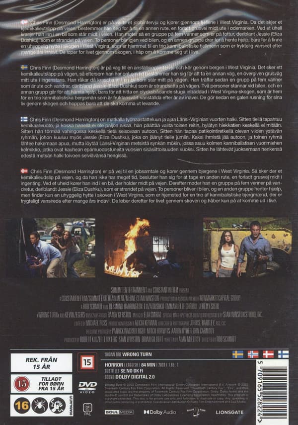 Wrong Turn 1 (DVD)