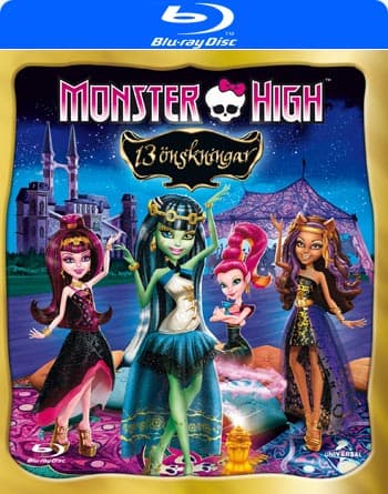Monster High 4 / 13 önskningar (Blu-ray)