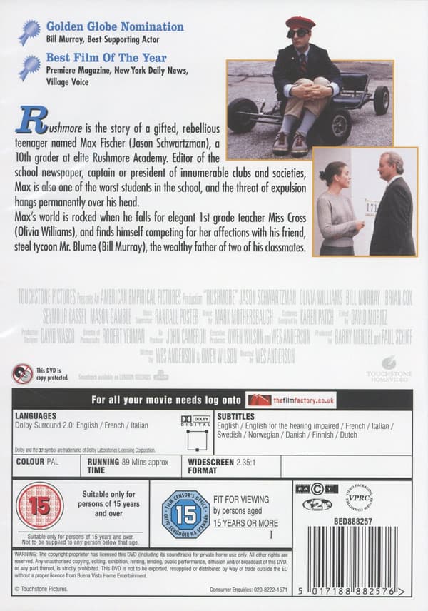 Rushmore (DVD)