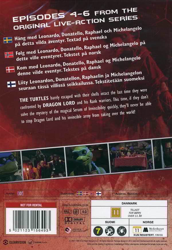 Teenage Mutant Ninja Turtles vol 2 (DVD)