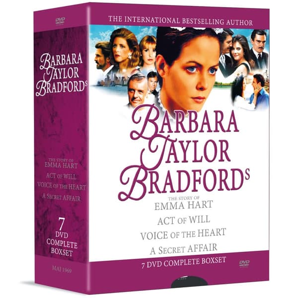 Barbara Taylor Bradford: Collection (4 filmer) (7 DVD)