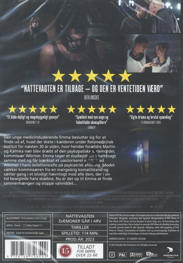 Nattvakten 2 (Ej svensk text) (DVD)