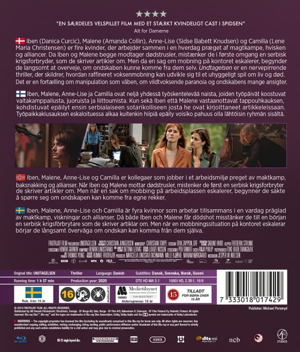 The Exception / Undtagelsen (Blu-ray)