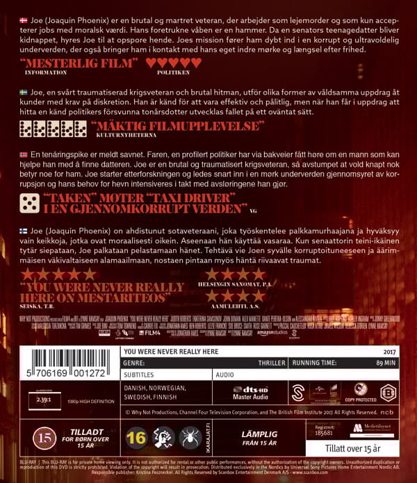 You were never really here (Blu-ray)