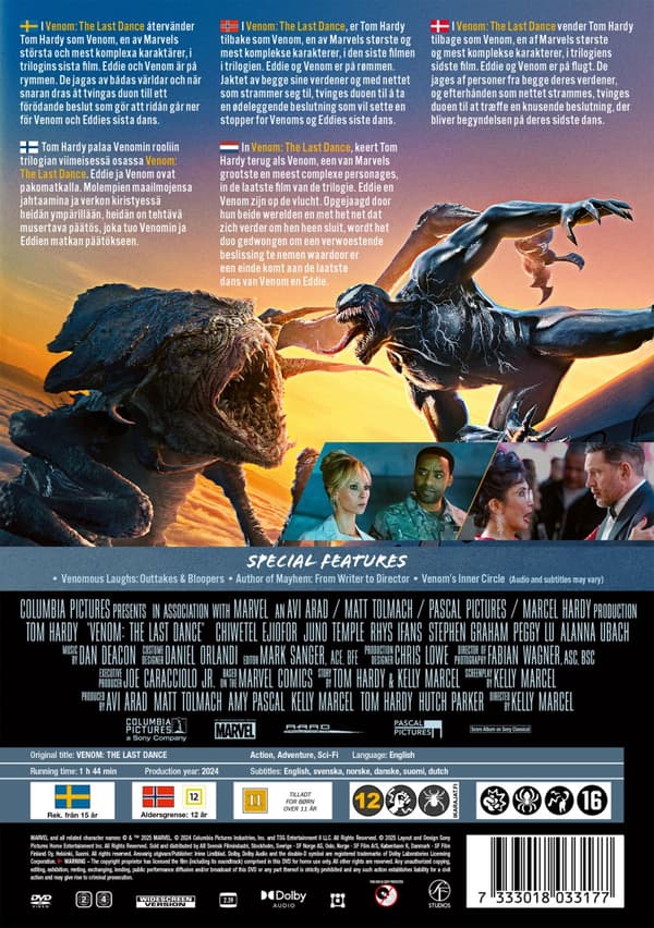 Venom 3: The Last Dance (DVD)