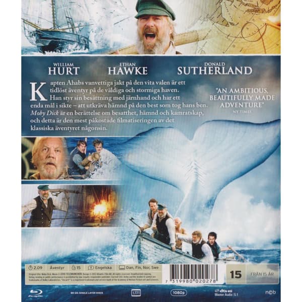 Moby Dick Blu-Ray Rental Copy (Brugt)