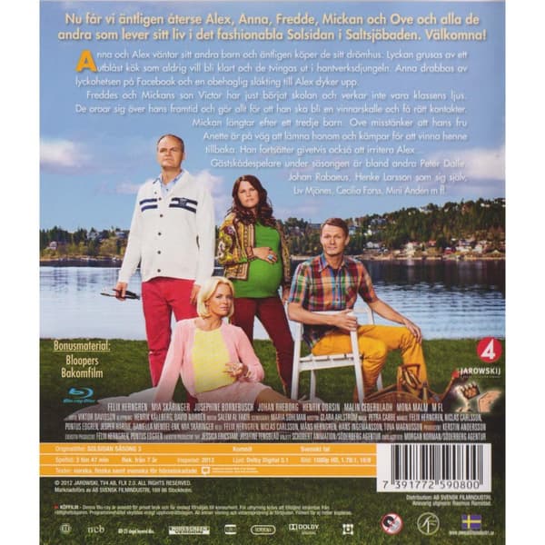 Solsidan Hela Säsong 3 Blu-Ray (Käytetty)