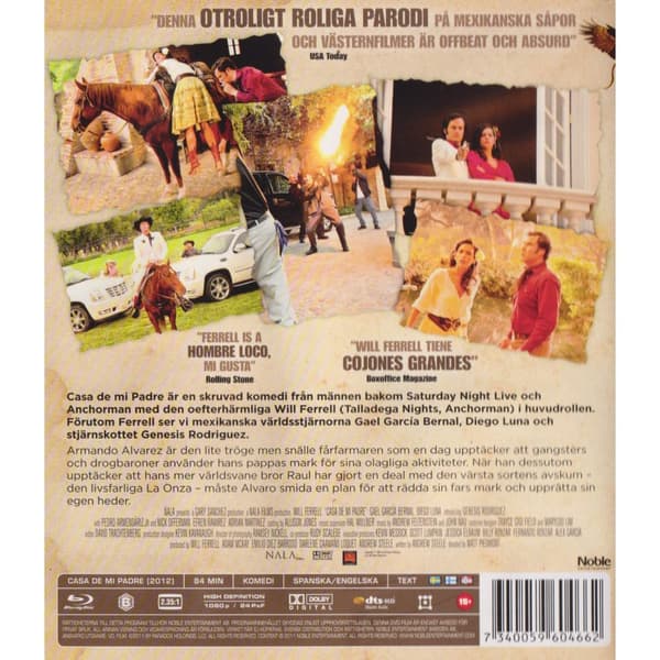 Casa de mi Padre Blu-Ray (Brugt)