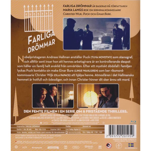 Farliga Drömmar Blu-Ray (Brugt)