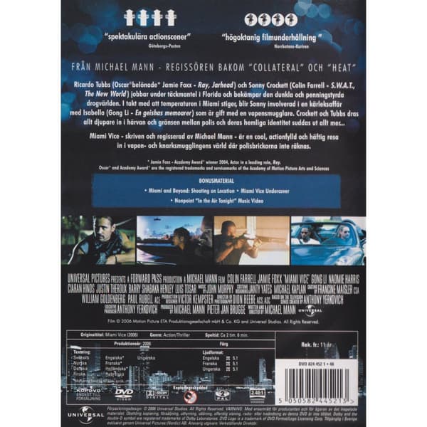 Miami Vice DVD (Brugt)