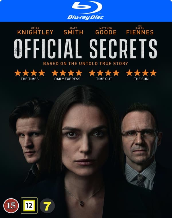 Official secrets (Blu-ray)