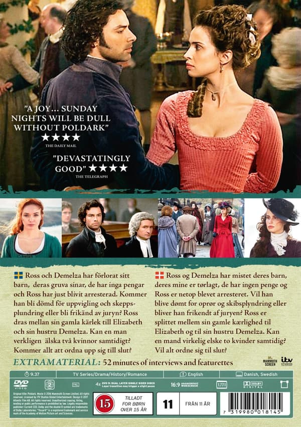 Poldark / Säsong 2 (3 DVD)