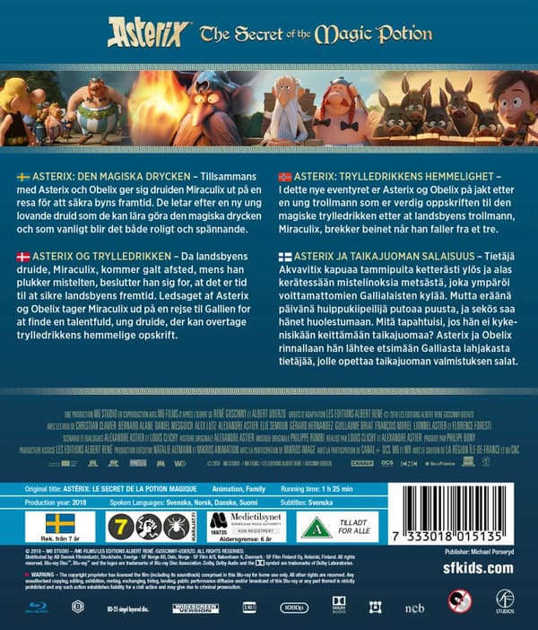 Asterix / Den magiska drycken (Blu-ray)