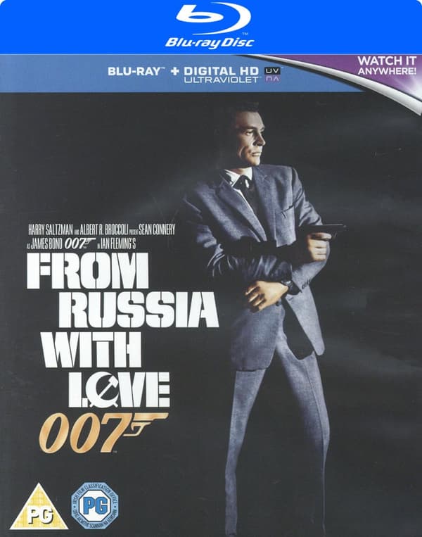 James Bond / Agent 007 ser rött (Blu-ray)