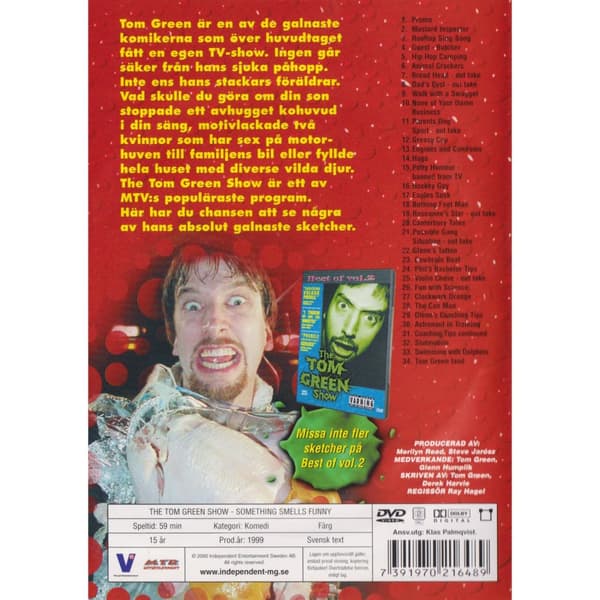 The Tom Green Show Best of Volume 1 DVD (Begagnad)