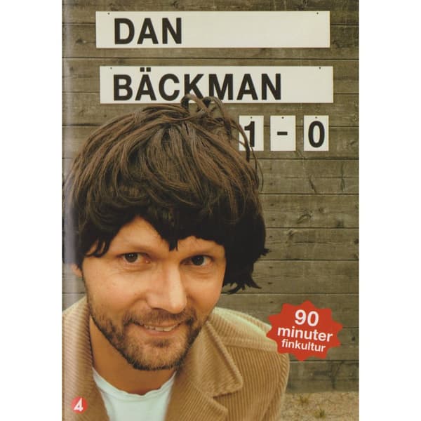 Dan Bäckman 1-0 DVD (Brugt)