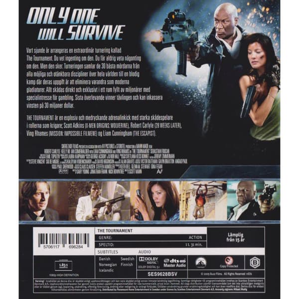 The Tournament Blu-Ray (Käytetty)