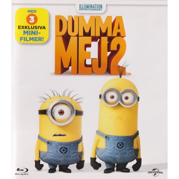 Dumma mej 2 Blu-Ray (Brugt)