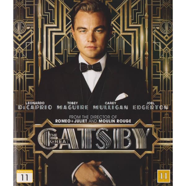 The Great Gatsby Blu-Ray (Brugt)