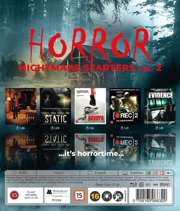 Horror: Nightmare starters - Box 2 (5 Blu-ray)
