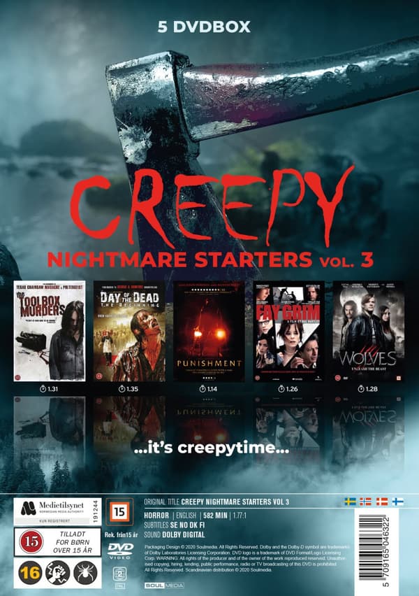 Horror: Nightmare starters - Box 3 (5 DVD)