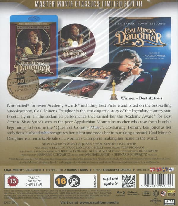 Loretta / Coal miner's daughter - Ltd + poster (Blu-ray)