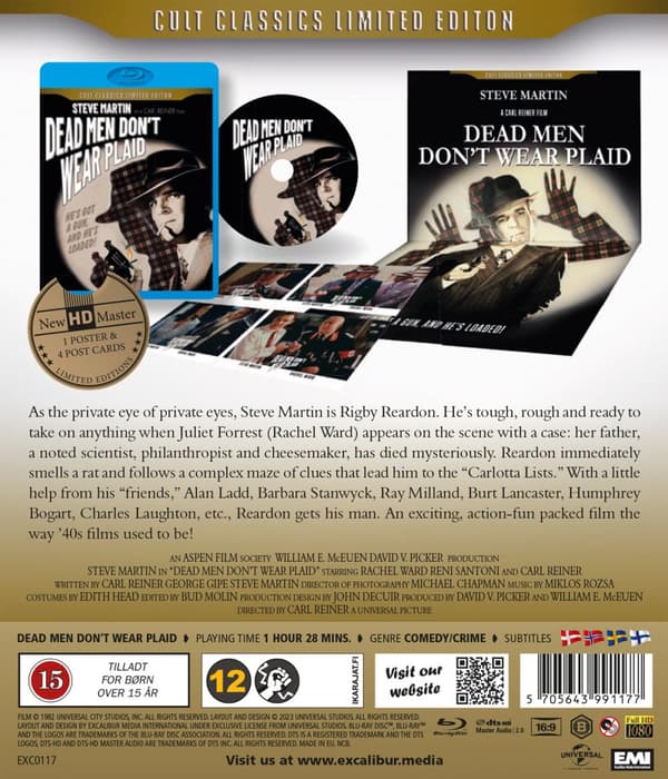 Döda män klär inte i rutigt - Ltd + poster (Blu-ray)