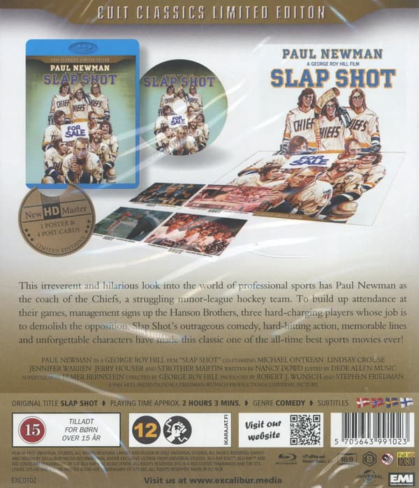 Slagskott / Ltd ed. + poster (Blu-ray)