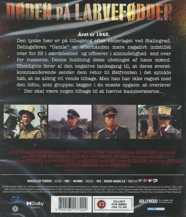 Döden på larvfötter (Danskt konvolut) (Blu-ray)