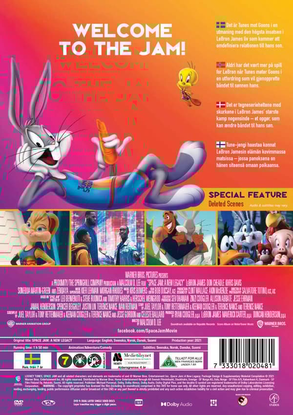 Space Jam - A new legacy (DVD)