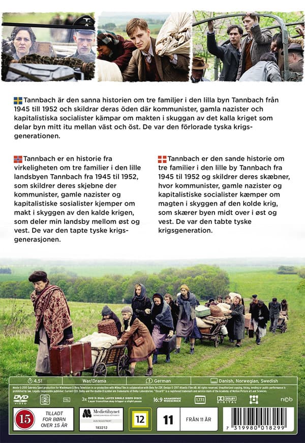 Tannbach / Säsong 1 (Ej svensk text) (3 DVD)