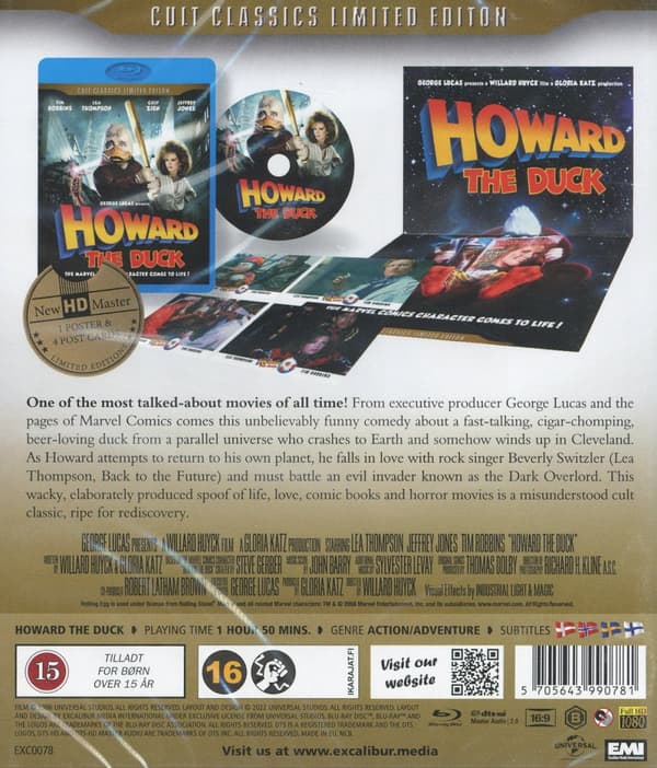 Howard The Duck / Ltd. Edition + poster (2 Blu-ray)