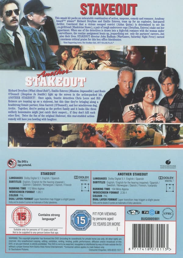 Spanarna 1+2 (2 DVD)