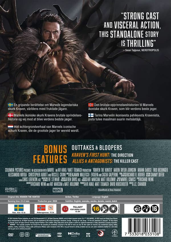 Kraven the Hunter (DVD)