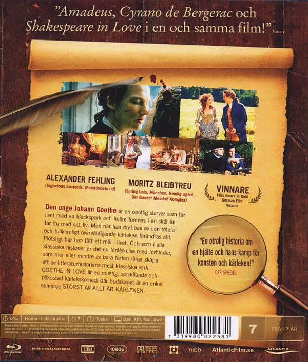 Goethe in love (Blu-ray)