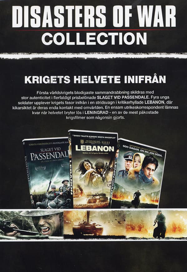 Disasters of war collection (3 filmer) (3 DVD)