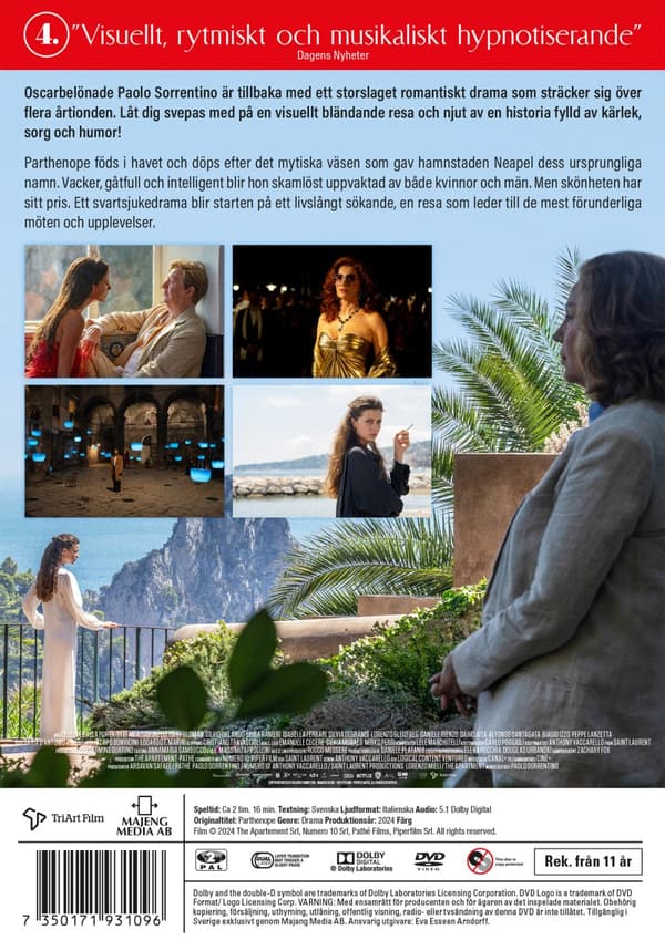 Parthenope: Neapels hjärta (DVD)