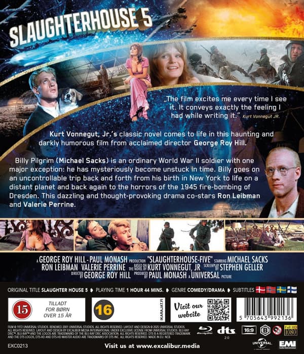Slakthus 5 / Slaughterhouse-Five (Blu-ray)