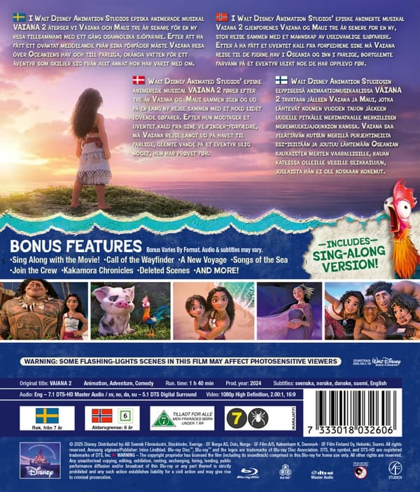 Vaiana 2 (Blu-ray)