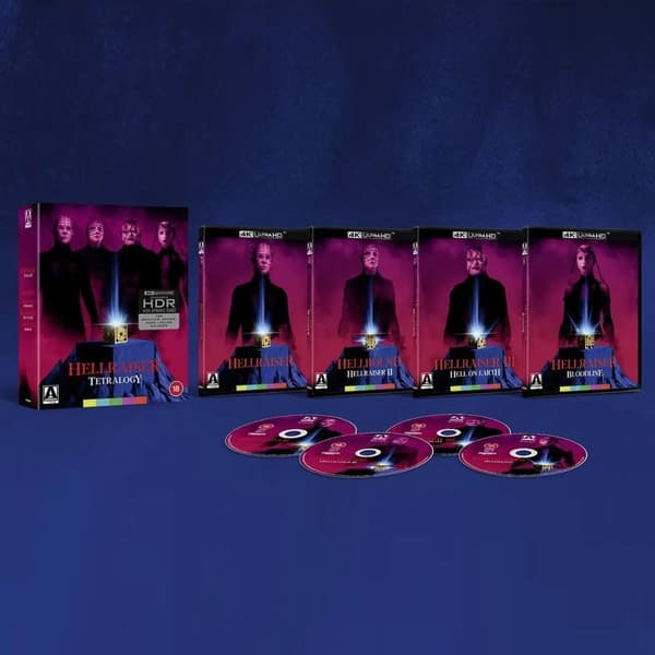 Hellraiser: Tetralogy 1-4  Restored (Ej sv text) (4 4K Ultra HD)