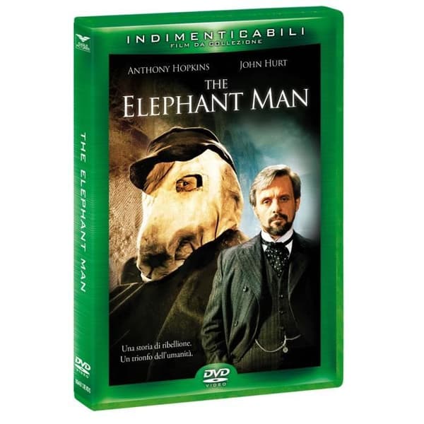 DVD Italien importerat, originaltitel: the elephant man (oförglömliga$1)