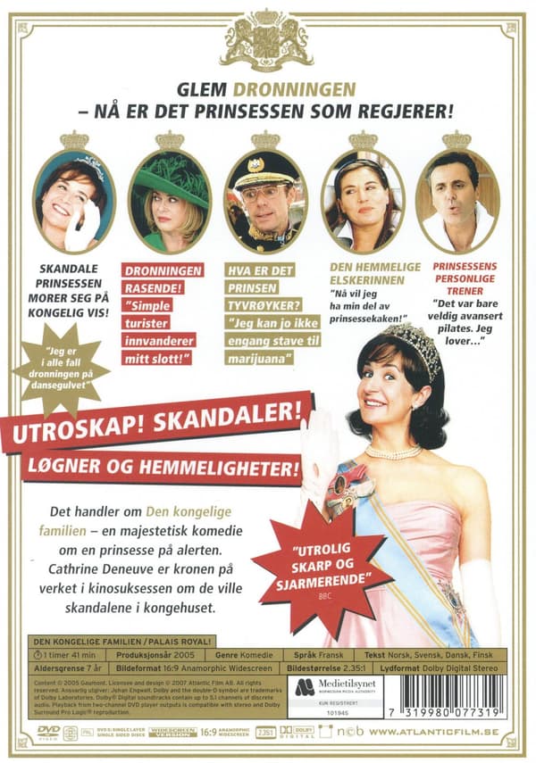 Kungliga familjen (DVD)