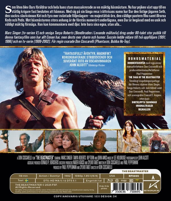 Beastmaster - Digitalt restaurerad / Special ed (Blu-ray)