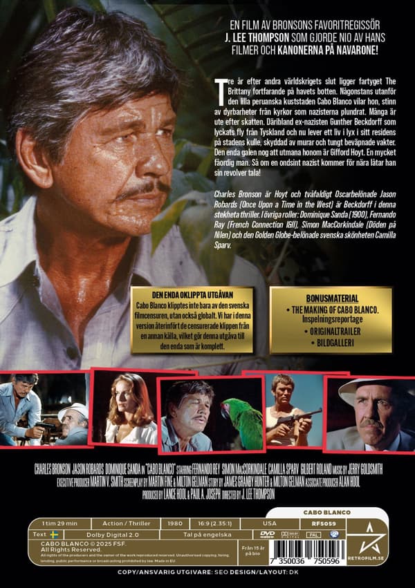 Cabo Blanco: Dit lagen inte når - Restaurerad (DVD)