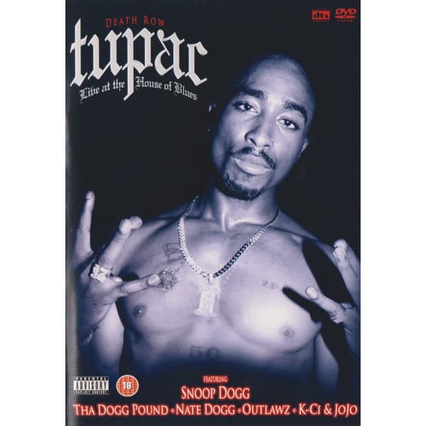 Tupac Live at the House of Blues DVD (Begagnad)